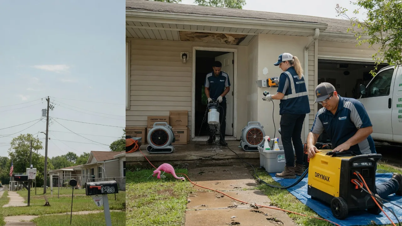 Storm Damage Water Removal in Holly Springs, NC near me